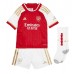 Arsenal Martin Odegaard #8 Replica Home Stadium Kit for Kids 2023-24 Short Sleeve (+ pants)